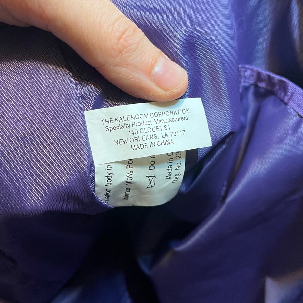 Hadaki Nylon French Market Tote NWOT - Picture 9 of 12